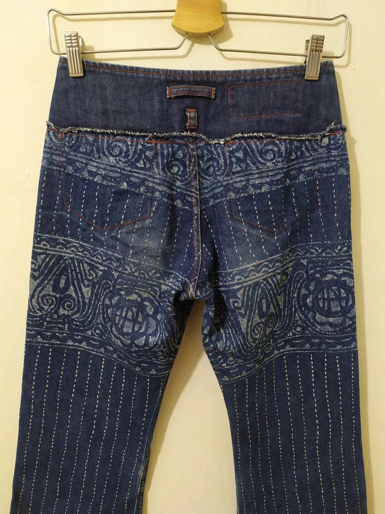 Jean Paul Gaultier × Vintage 🔥Jean Paul Gaultier Egypt Graphics Design Pants Size US 28 / EU 44 - 7 Thumbnail