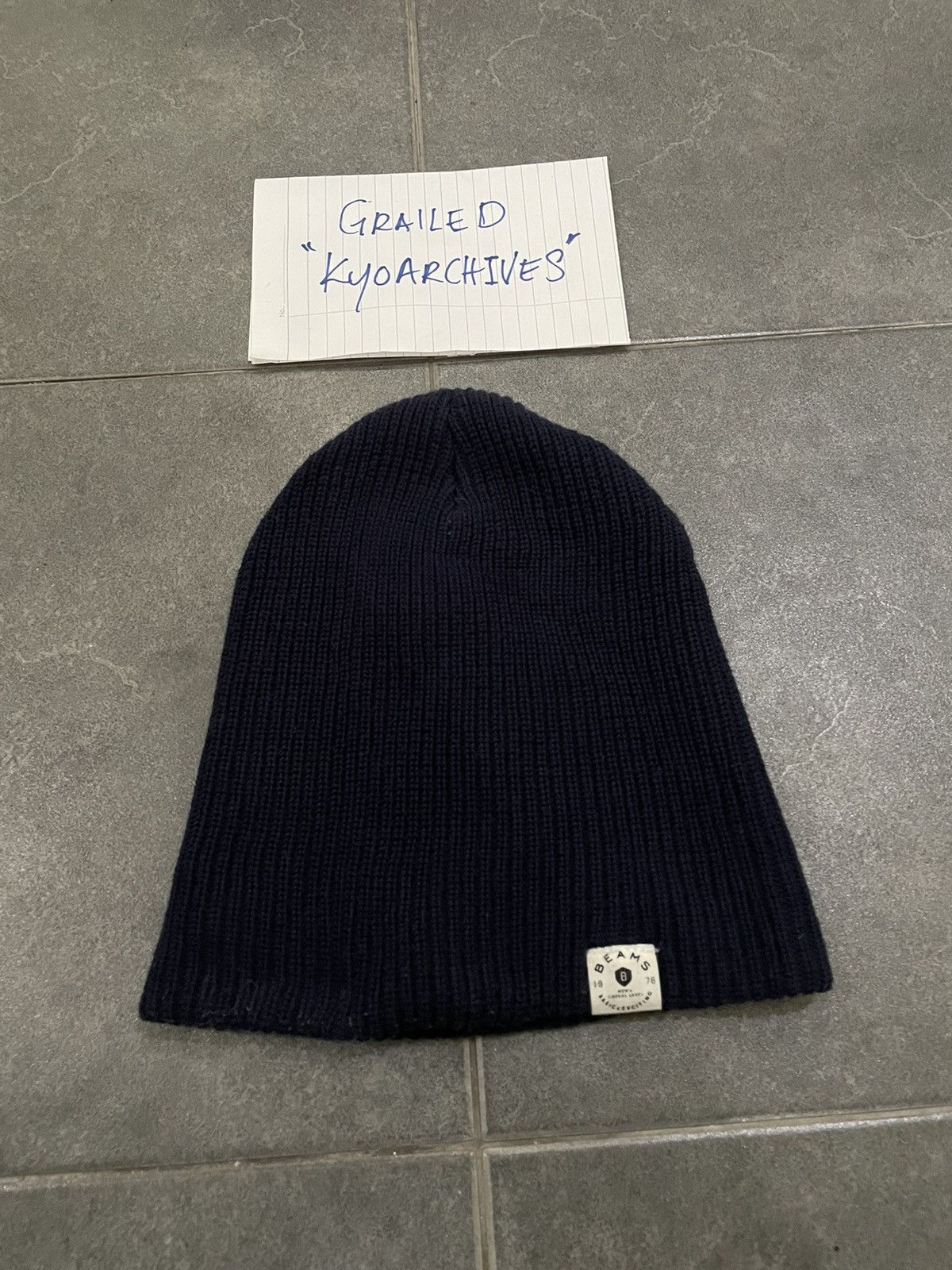 Beams Plus BEAMS PLAIN BEANIE Size ONE SIZE - 1 Thumbnail