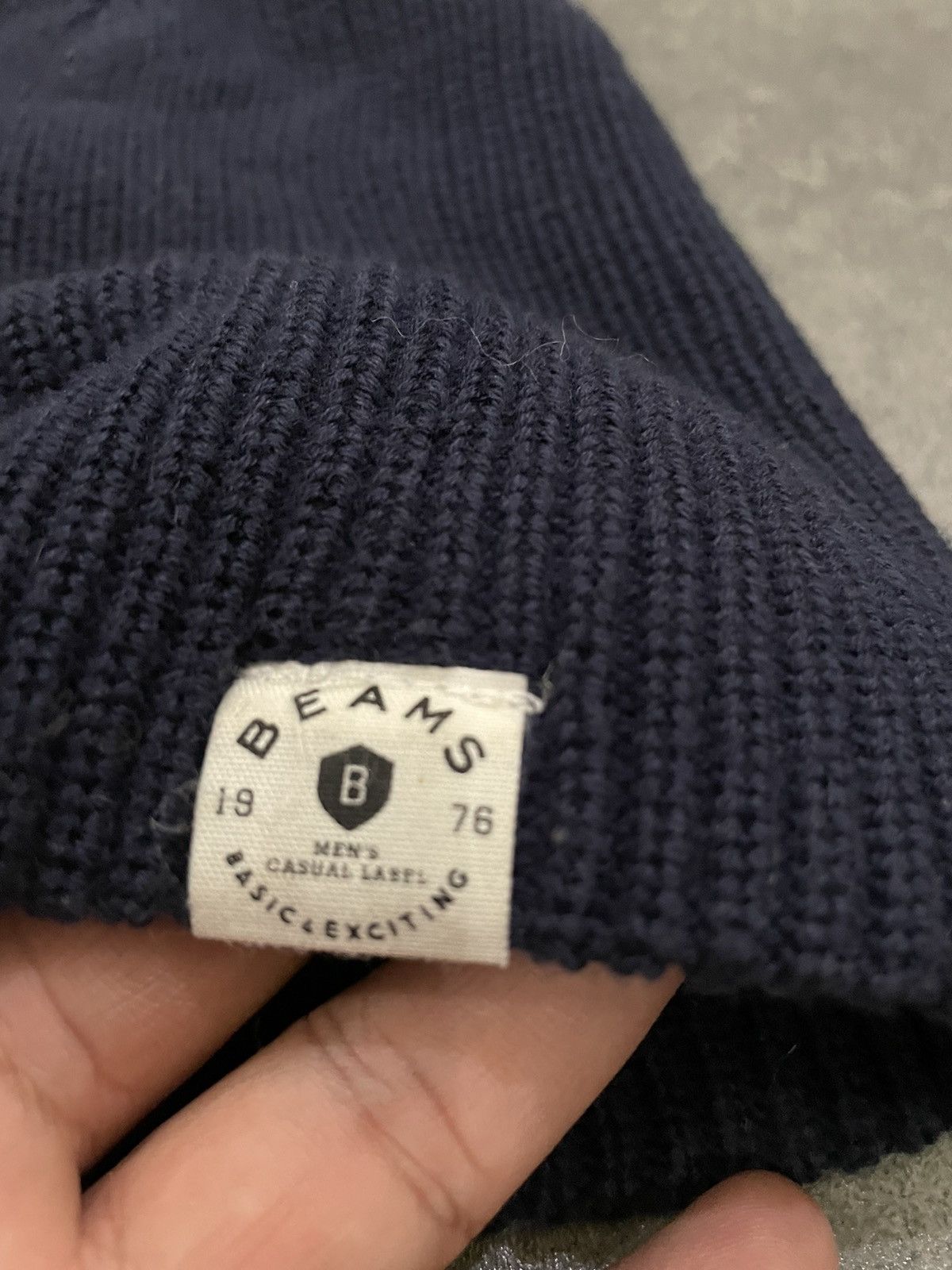 Beams Plus BEAMS PLAIN BEANIE Size ONE SIZE - 3 Thumbnail