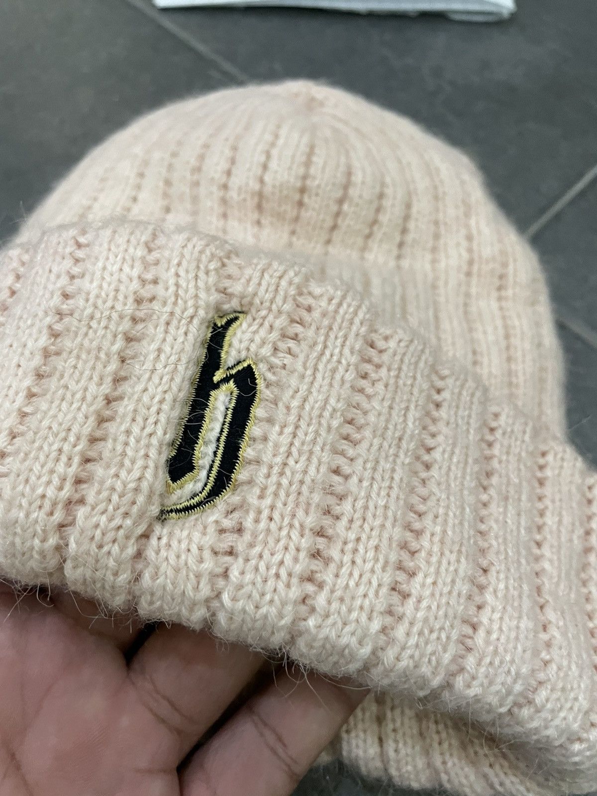 Japanese Brand DJ HONDA BEIGE BEANIE Size ONE SIZE - 3 Thumbnail