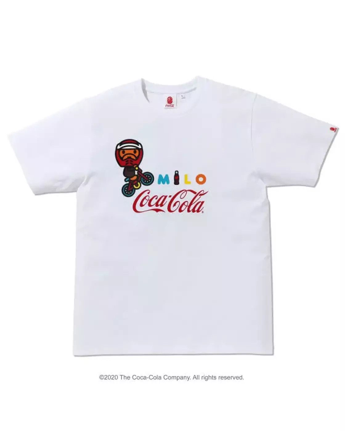 Bape × Coca Cola Bape X Coca Cola Milo BMX Tee Size US L / EU 52-54 / 3 - 2 Thumbnail