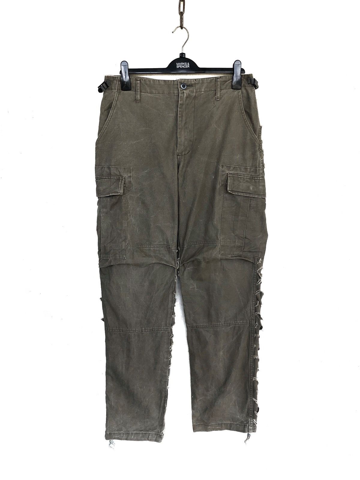 Needles Toilet Nepenthes Reconstruct military Cargo Pants Size US 34 / EU 50 - 2 Thumbnail