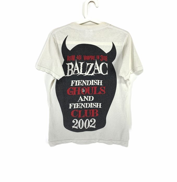 Vintage Balzac fiendish club punk concert tour vintage 00s shirt | Grailed