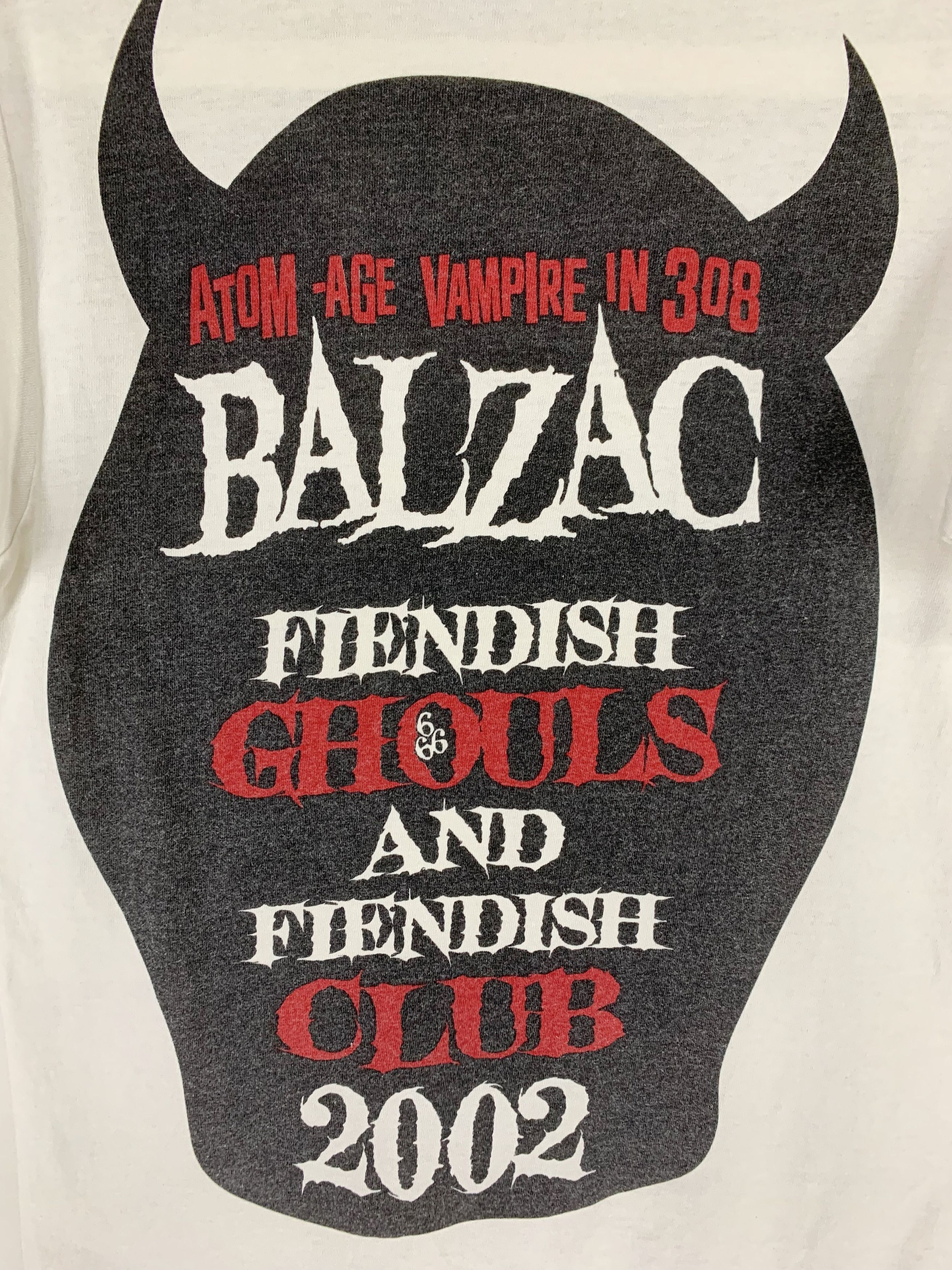 Band Tees × Vintage Balzac fiendish club punk concert tour vintage 00s shirt Size US S / EU 44-46 / 1 - 4 Thumbnail