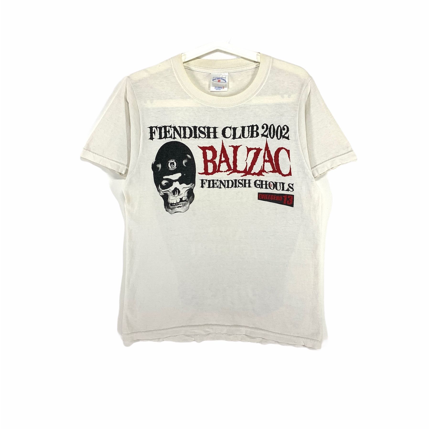 Band Tees × Vintage Balzac fiendish club punk concert tour vintage 00s shirt Size US S / EU 44-46 / 1 - 1 Thumbnail