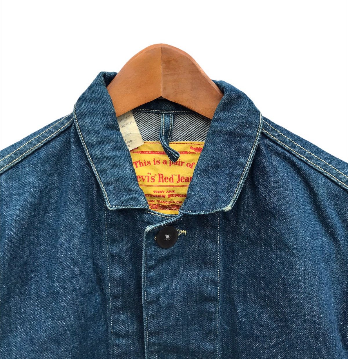 Levi's Vintage Levi’s dark blue denim jacket Size US M / EU 48-50 / 2 - 2 Thumbnail