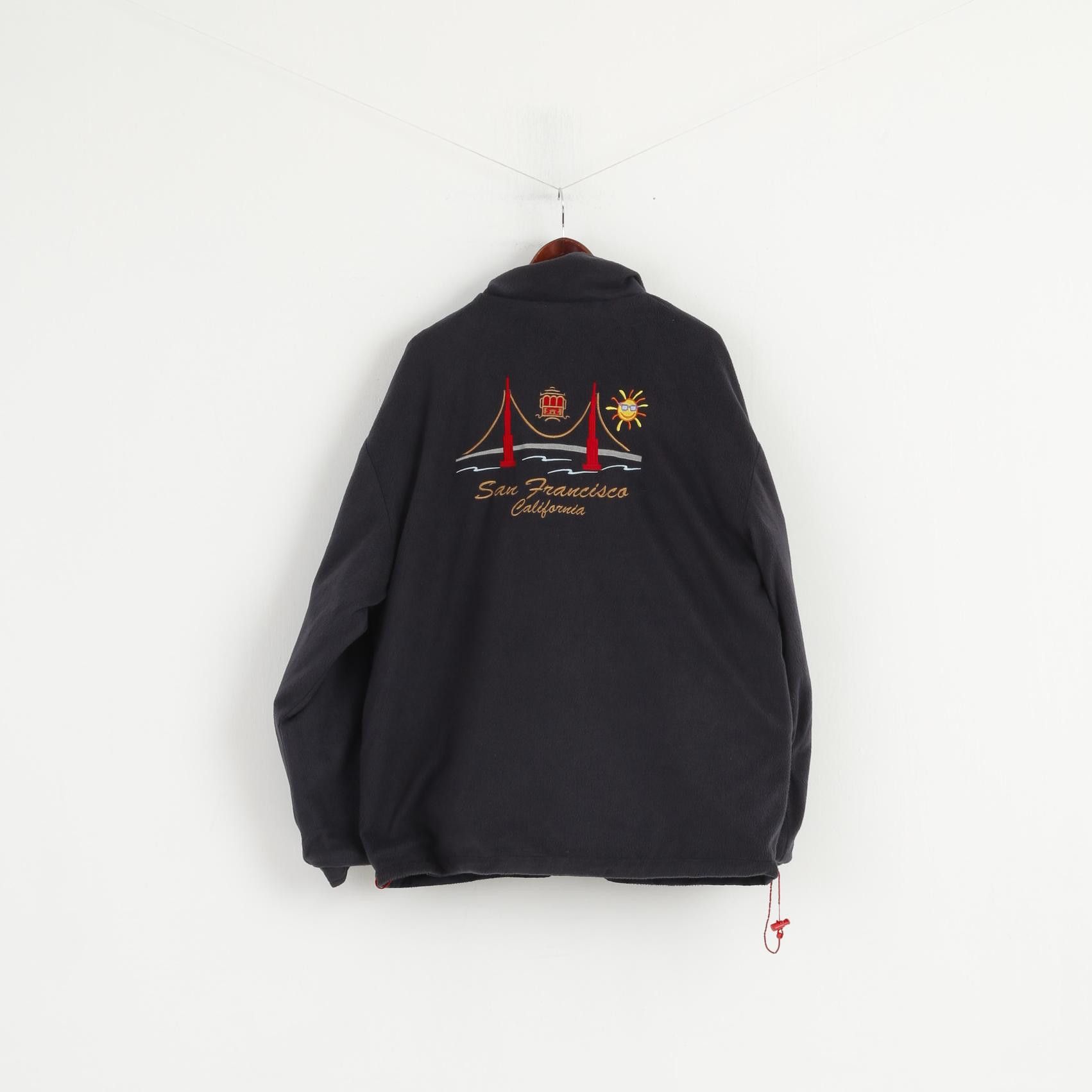 Gogo Sports San Francisco Men XXL Jacket Reversible 2528