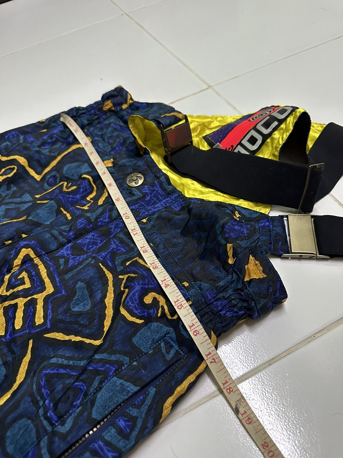 Japanese Brand Dude Overall ski Size US 32 / EU 48 - 6 Thumbnail