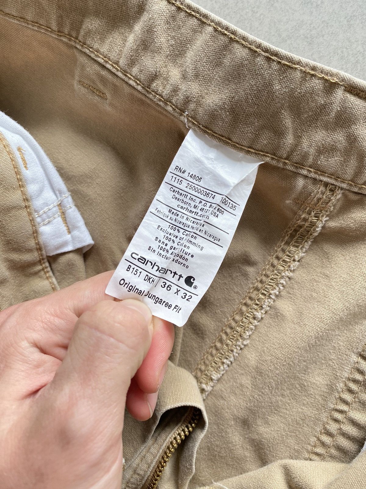 Carhartt Vintage Carhartt Workwear Pants Size US 36 / EU 52 - 9 Thumbnail