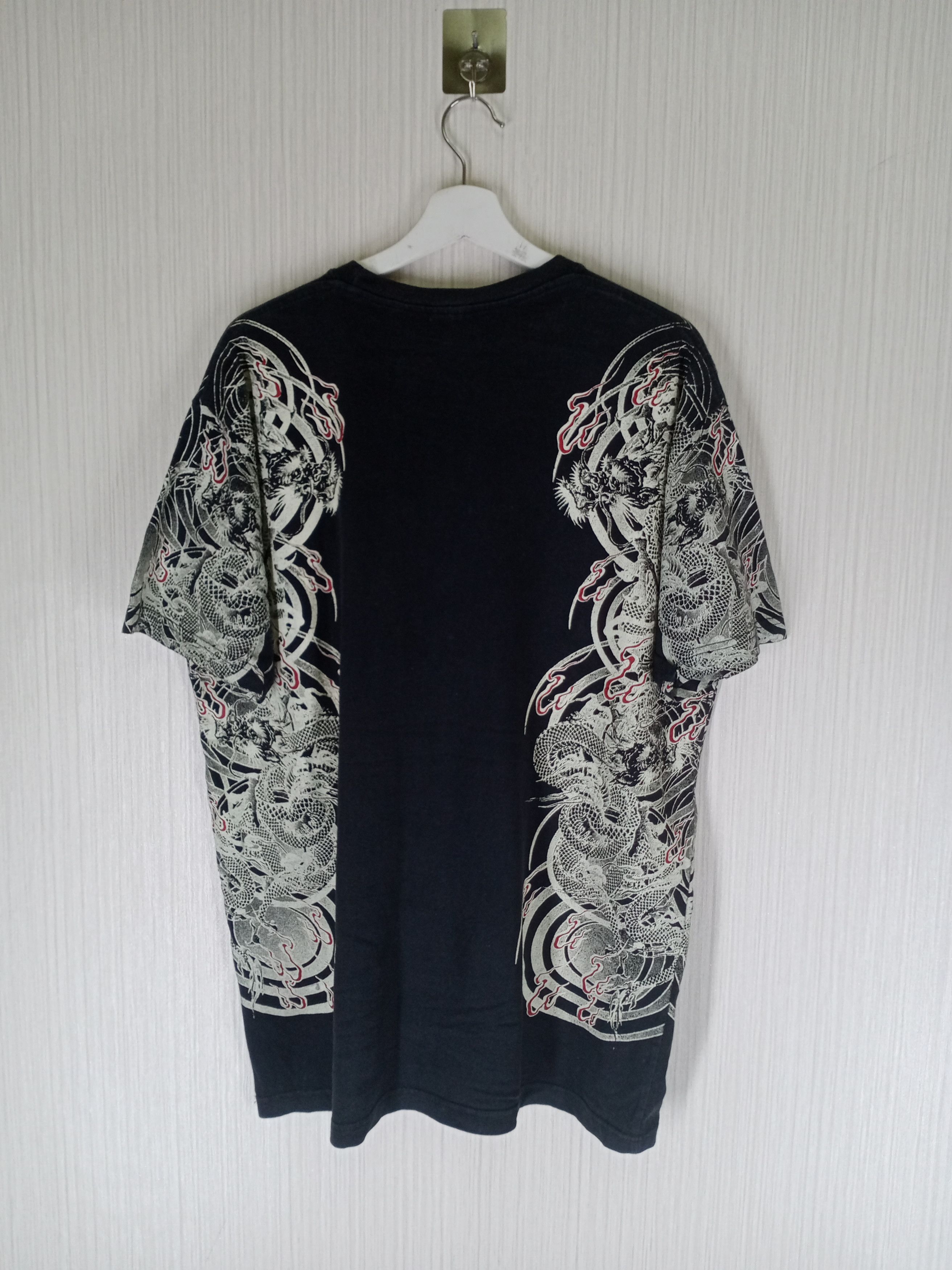 Japanese Brand Japanese Brand Dragon Tshirt Sukajan Dragon Overprint Size US XL / EU 56 / 4 - 2 Thumbnail
