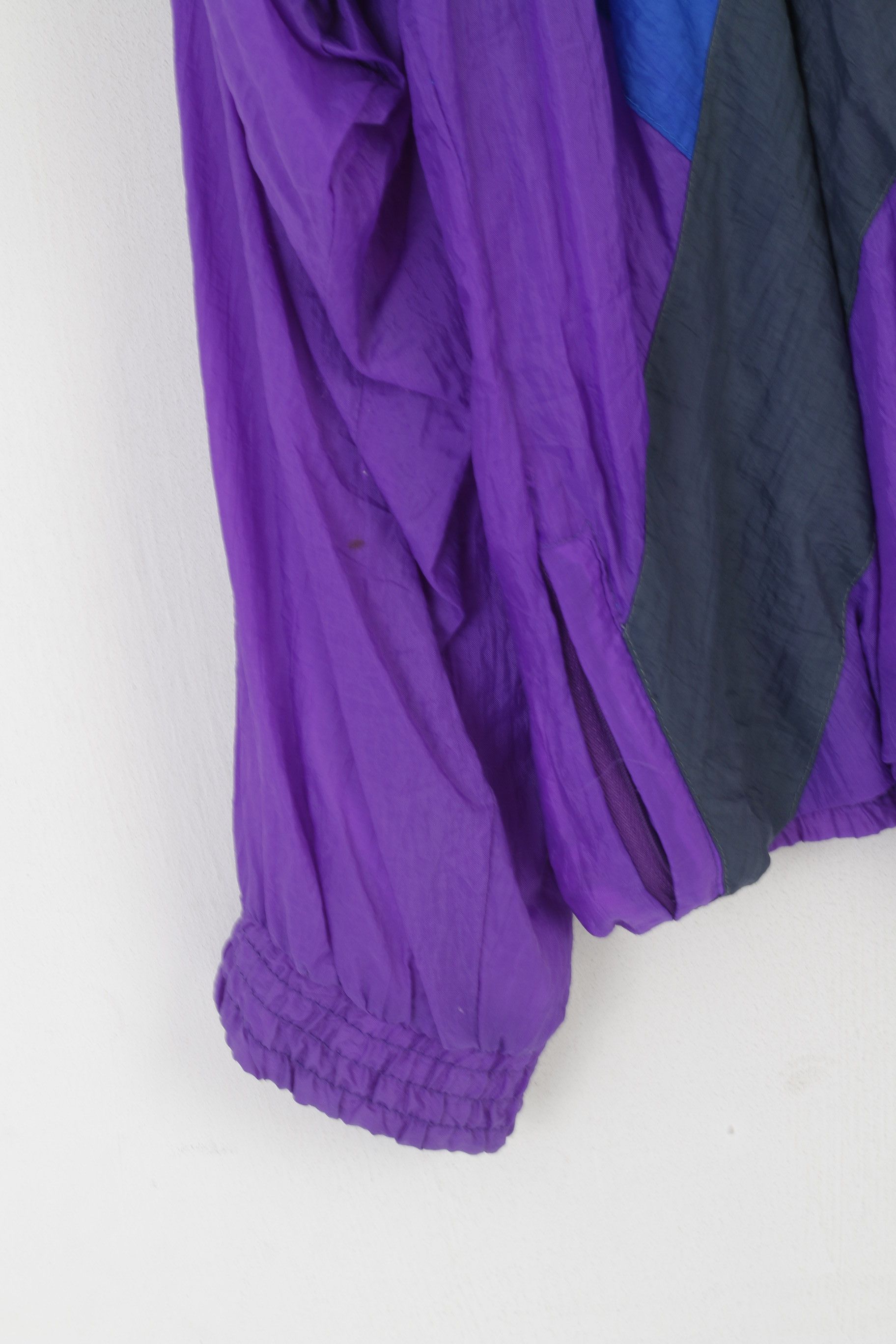 Vintage Competition Men XL Jacket Purple Nylon 90s Size US XL / EU 56 / 4 - 3 Thumbnail