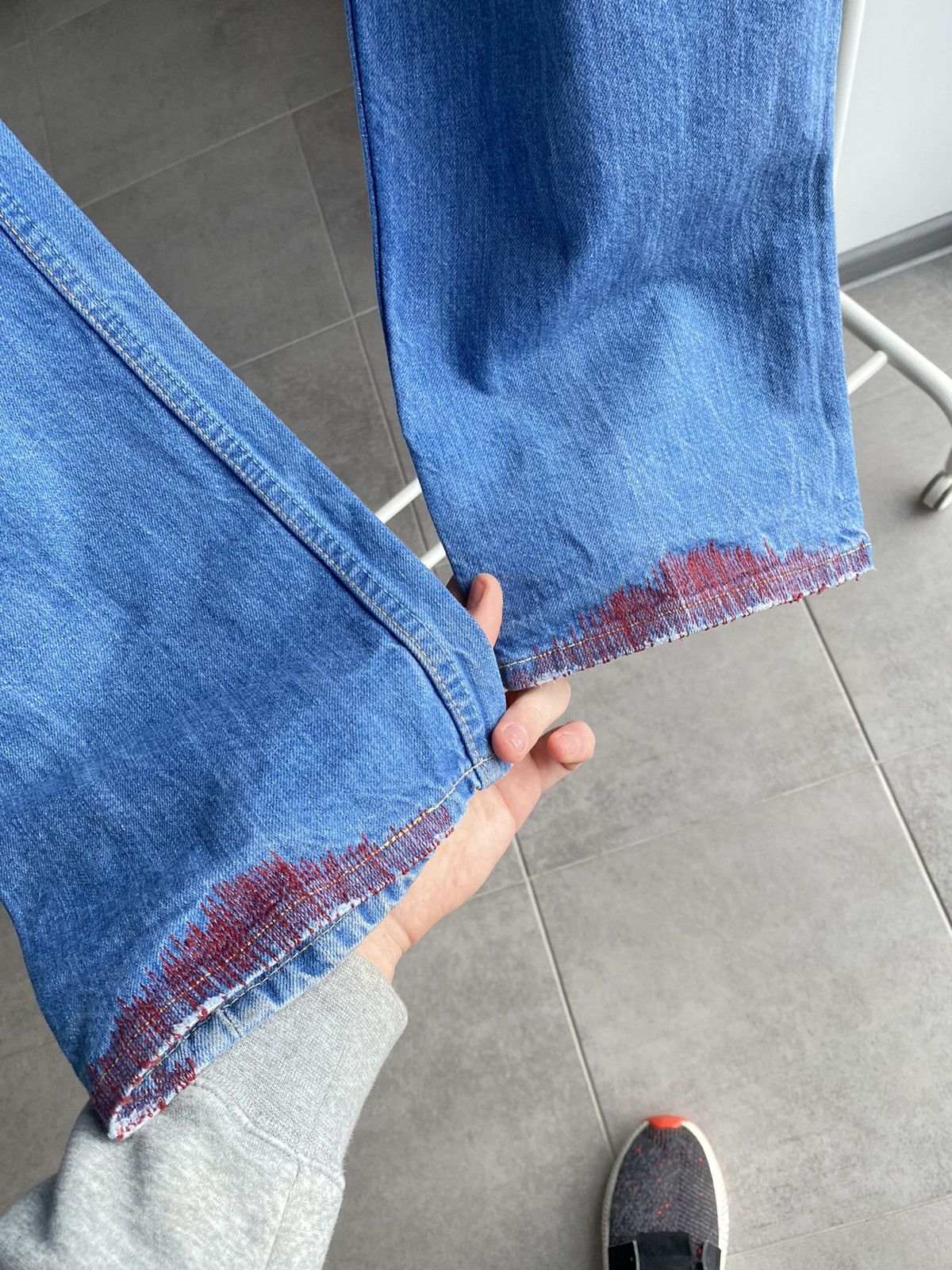 Levi's Levis 501 Jeans Blue Denim Size US 32 / EU 48 - 6 Thumbnail