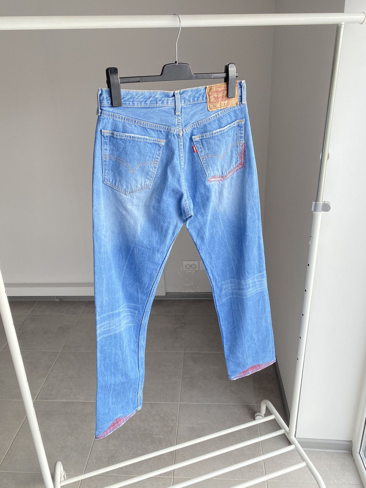 Levi's Levis 501 Jeans Blue Denim Size US 32 / EU 48 - 1 Thumbnail