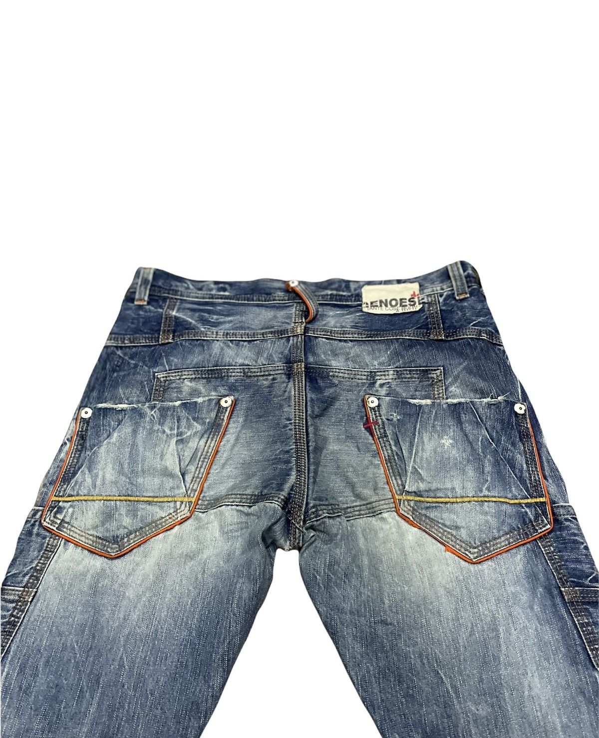 If Six Was Nine Genoese Japan Aging Distressed Custom Denim Size US 38 / EU 54 - 11 Thumbnail