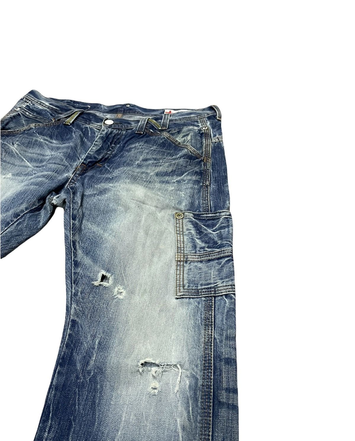 If Six Was Nine Genoese Japan Aging Distressed Custom Denim Size US 38 / EU 54 - 3 Thumbnail