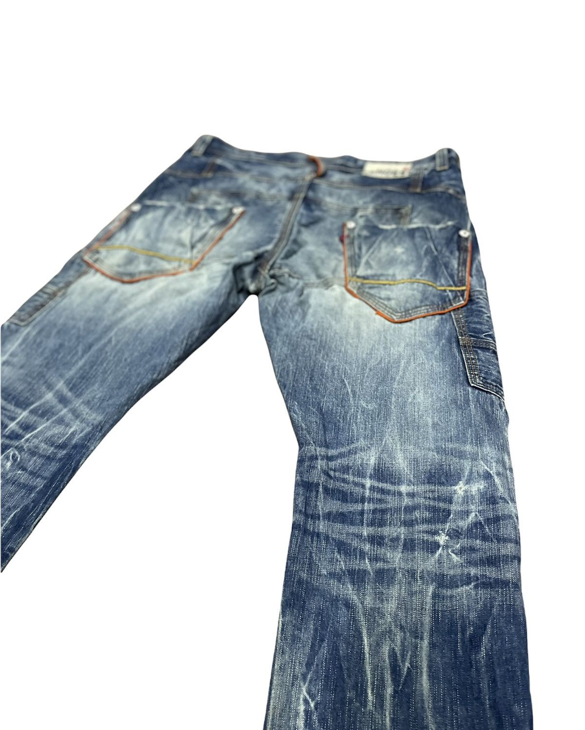 If Six Was Nine Genoese Japan Aging Distressed Custom Denim Size US 38 / EU 54 - 10 Thumbnail