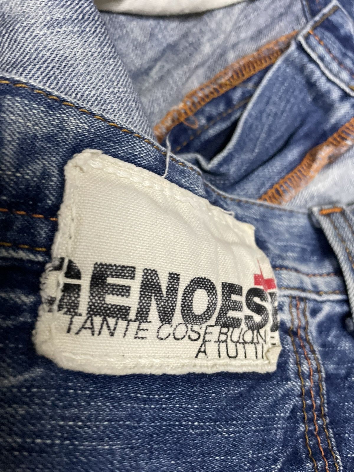 If Six Was Nine Genoese Japan Aging Distressed Custom Denim Size US 38 / EU 54 - 14 Thumbnail
