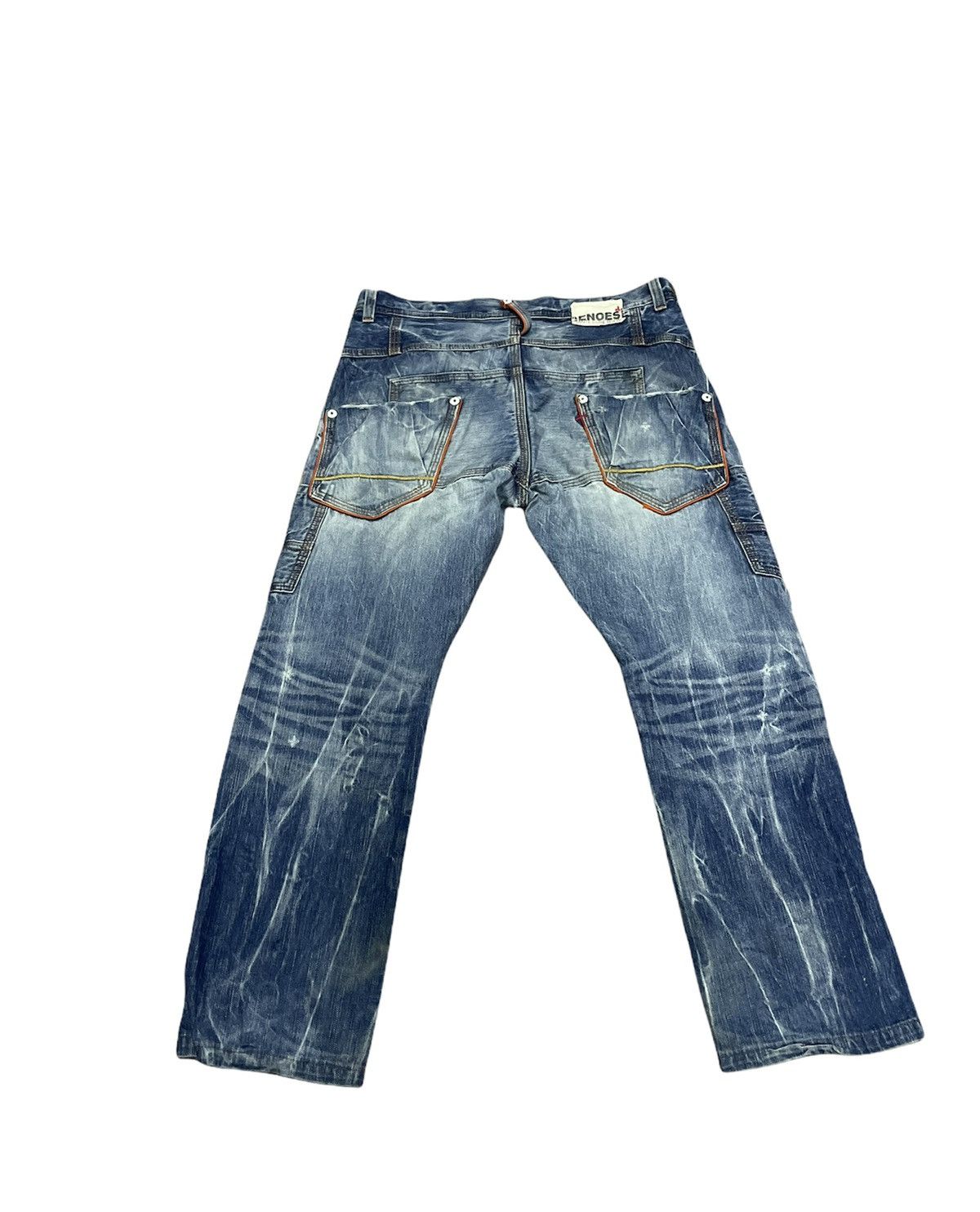 If Six Was Nine Genoese Japan Aging Distressed Custom Denim Size US 38 / EU 54 - 9 Thumbnail