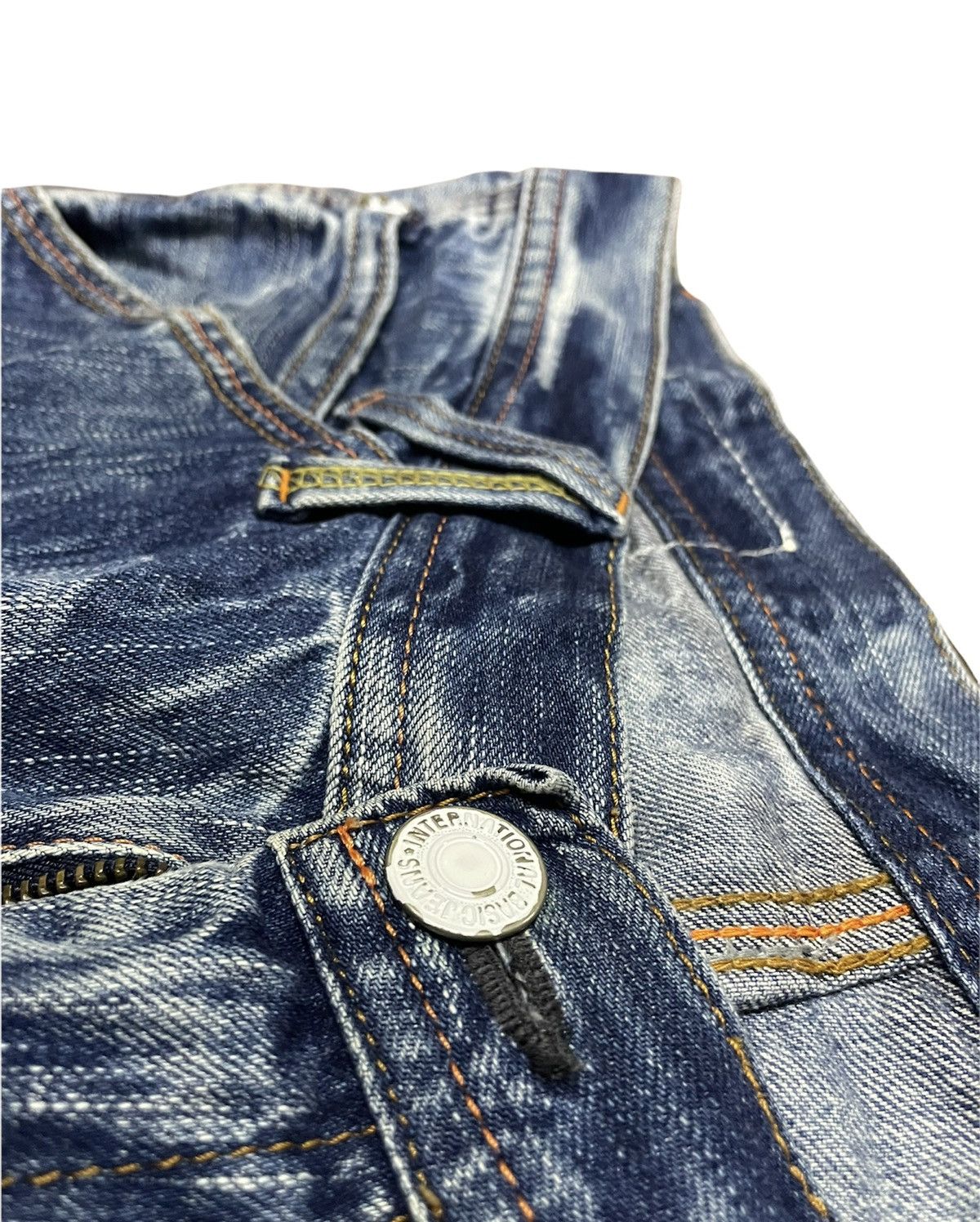 If Six Was Nine Genoese Japan Aging Distressed Custom Denim Size US 38 / EU 54 - 7 Thumbnail