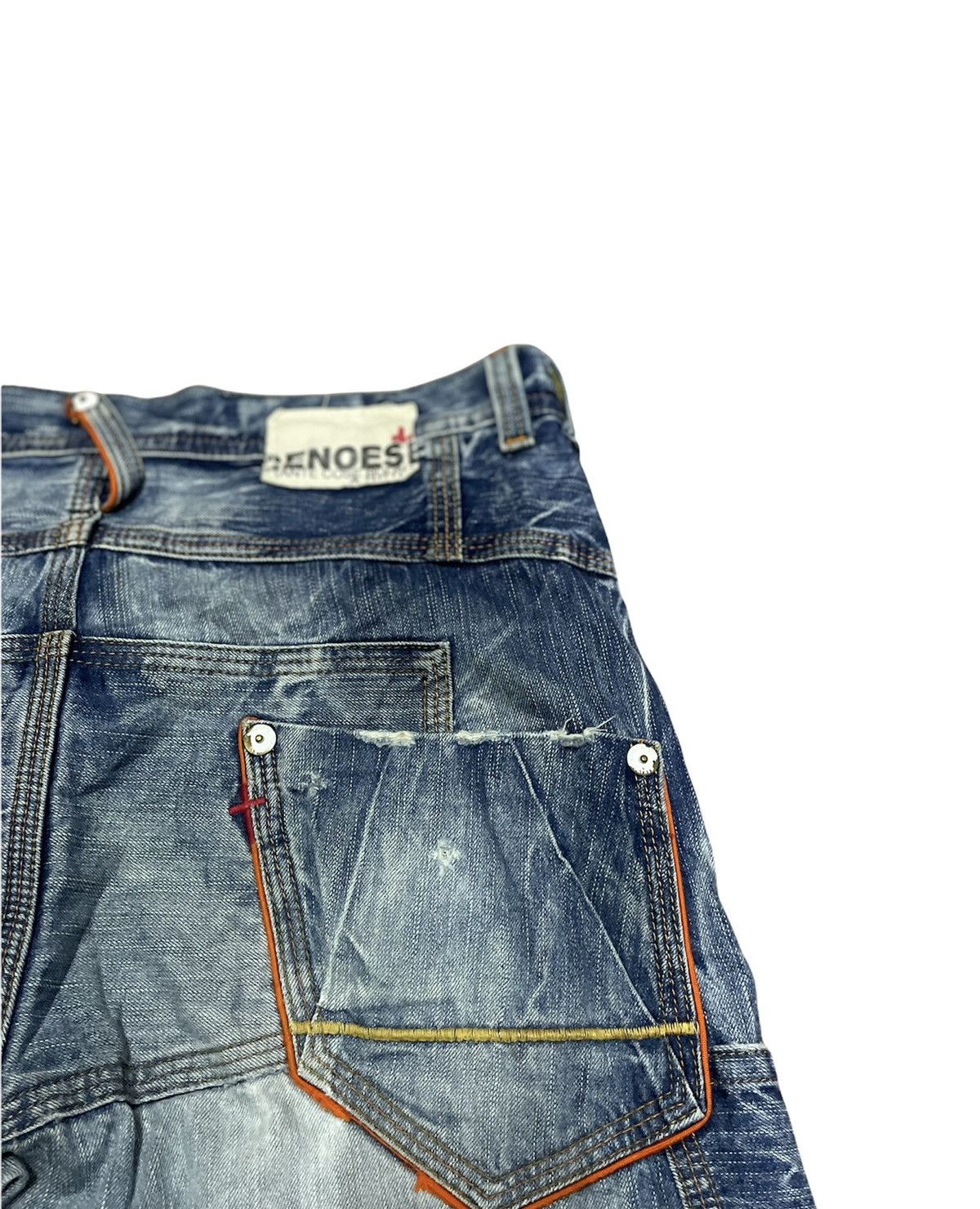 If Six Was Nine Genoese Japan Aging Distressed Custom Denim Size US 38 / EU 54 - 12 Thumbnail