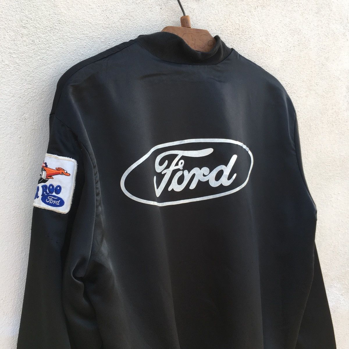 Ford × Vintage Vintage 70s Ford Bomber Graham Withers Drag Racing Jacket Size US M / EU 48-50 / 2 - 4 Thumbnail
