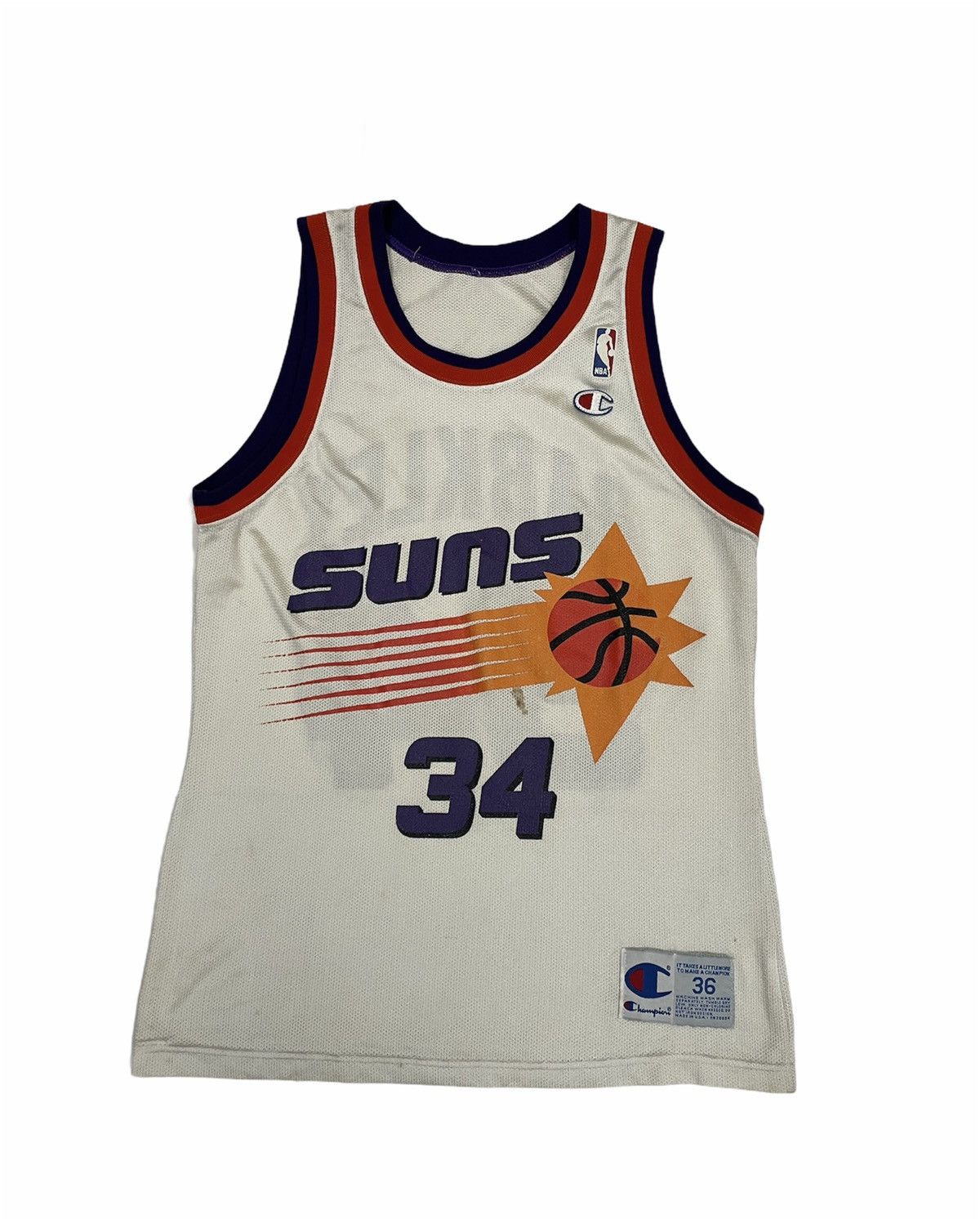 Champion 90’s Champion NBA Phoenix Suns #34 Charles Barkley size 36 Size US S / EU 44-46 / 1 - 2 Thumbnail
