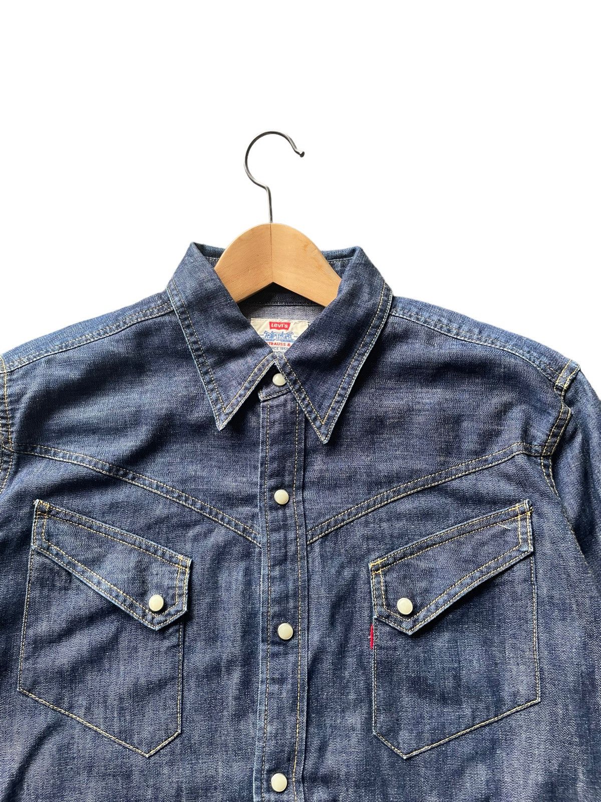 Levi's Vintage 1998 Levis Western Shirt Size US L / EU 52-54 / 3 - 5 Thumbnail