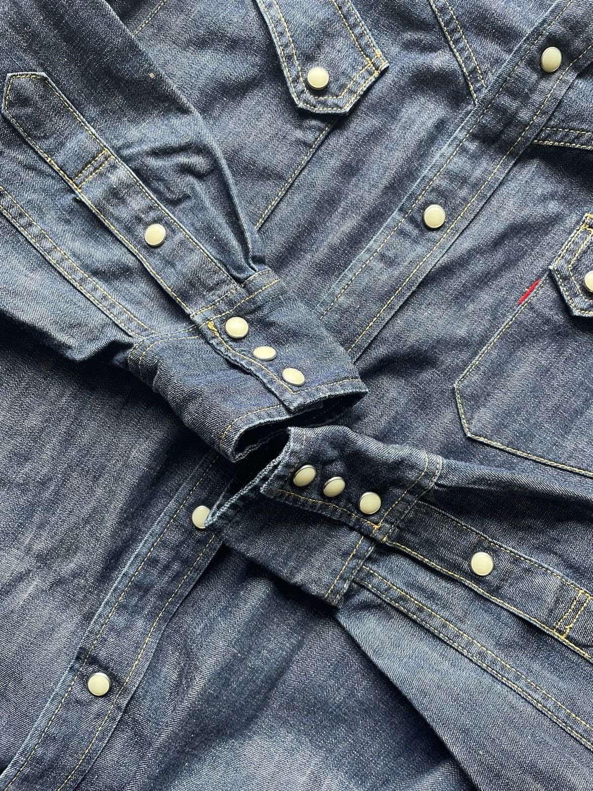 Levi's Vintage 1998 Levis Western Shirt Size US L / EU 52-54 / 3 - 12 Thumbnail