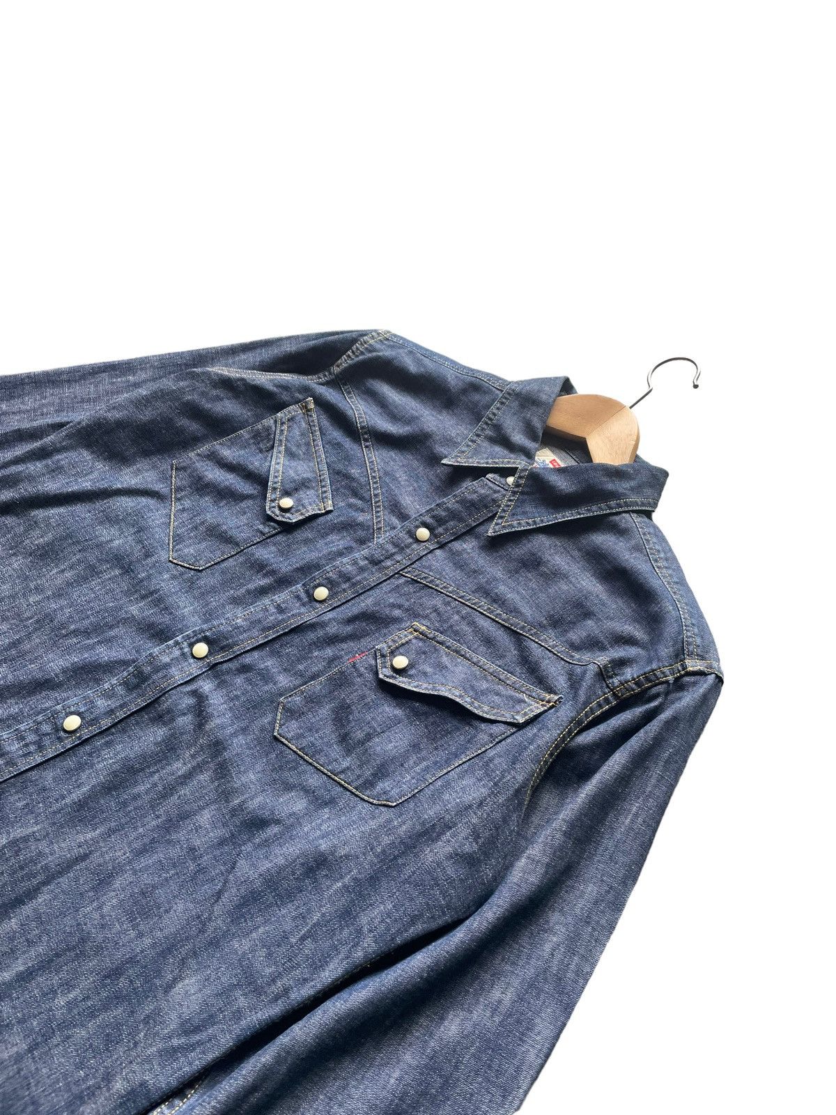 Levi's Vintage 1998 Levis Western Shirt Size US L / EU 52-54 / 3 - 2 Thumbnail