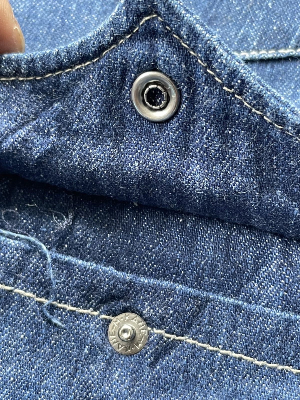 Blue Blue Japan × Japanese Brand Blue Blue Japan Denim Shirt Size US M / EU 48-50 / 2 - 8 Thumbnail