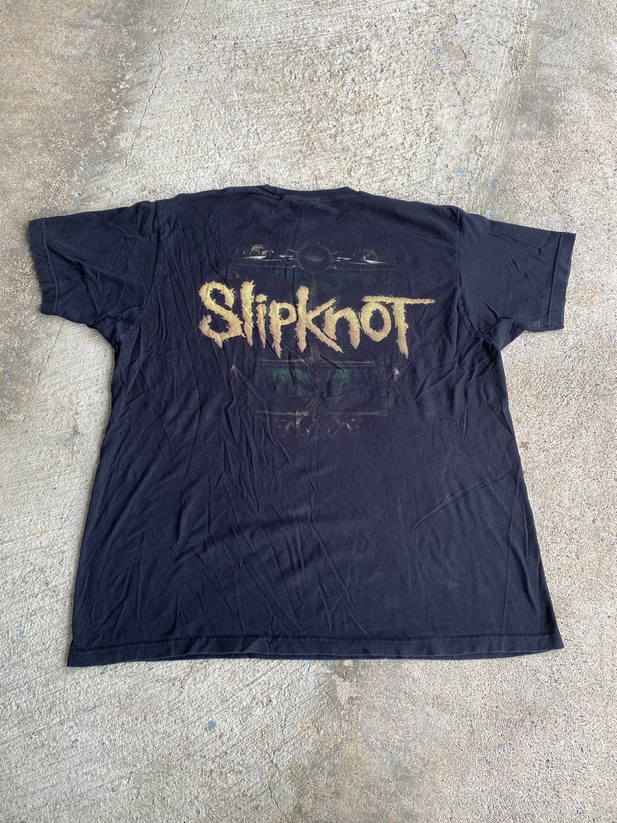 Band Tees × Slipknot × Vintage Vintage Y2K Slipknot Double Sided Metal Band Tee Shirt Size US XL / EU 56 / 4 - 5 Thumbnail