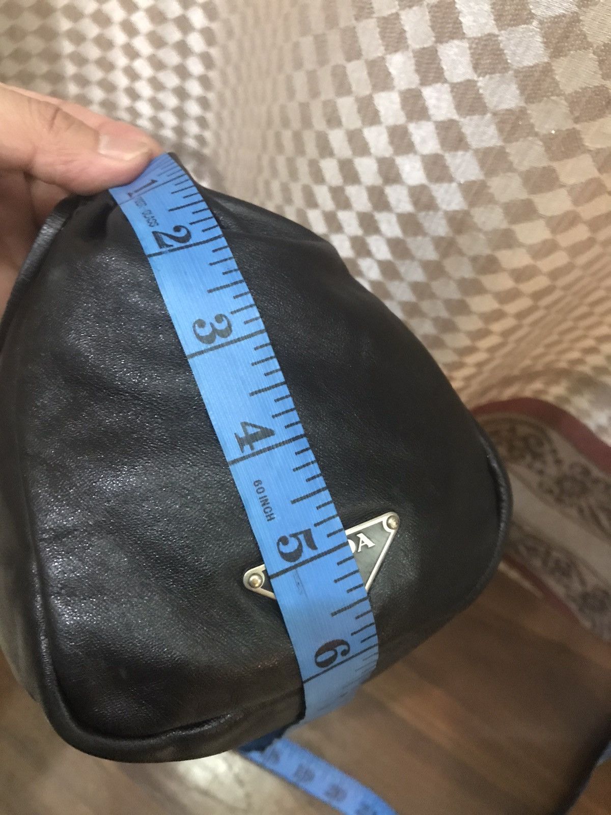 Leather × Prada Authentic PRADA Bag Hand Bag Size ONE SIZE - 19 Thumbnail