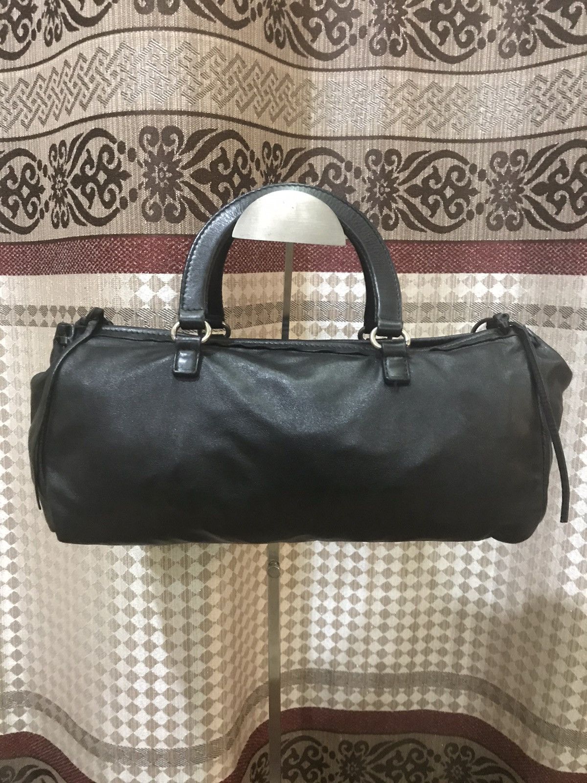 Leather × Prada Authentic PRADA Bag Hand Bag Size ONE SIZE - 1 Thumbnail