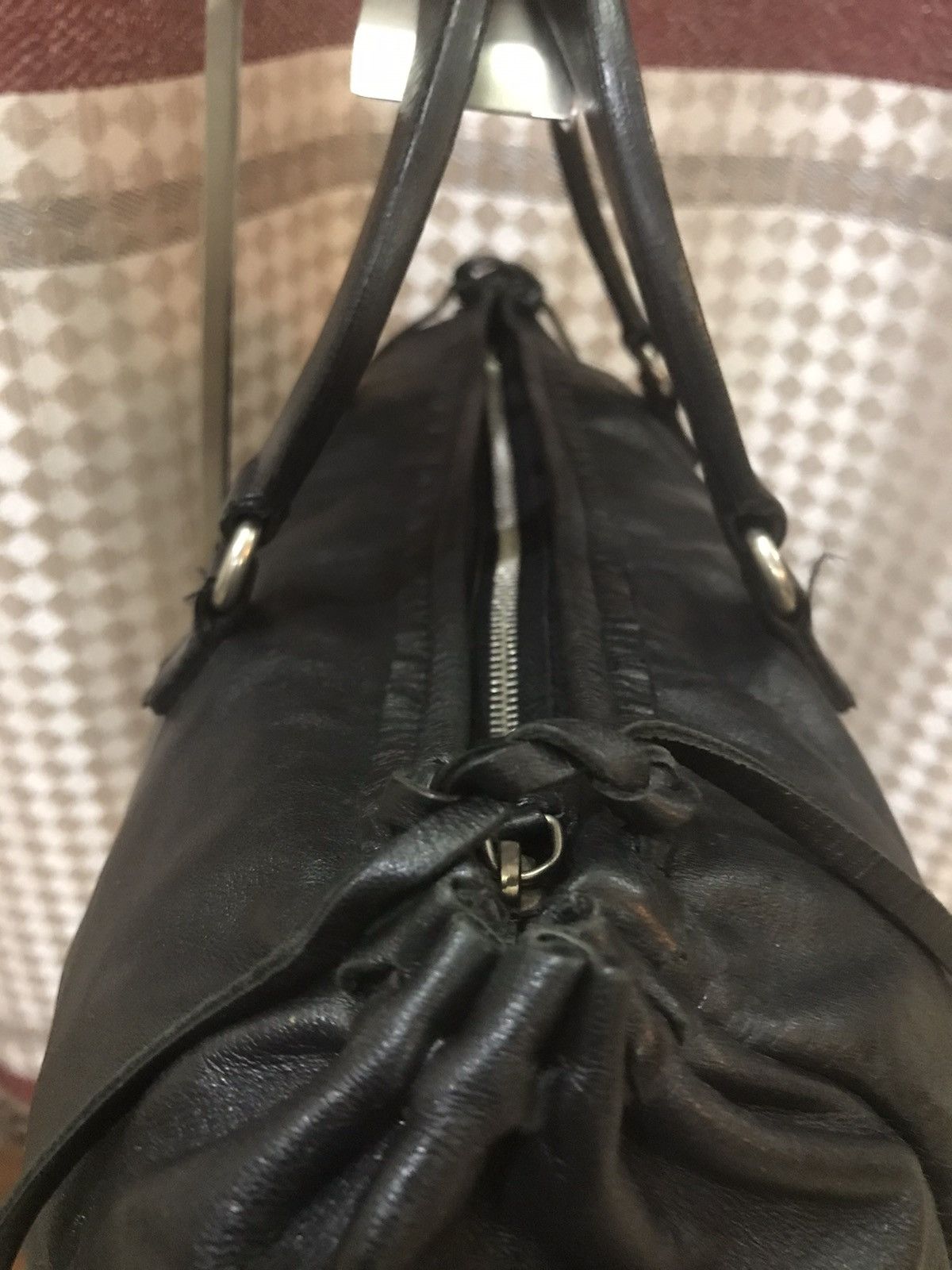 Leather × Prada Authentic PRADA Bag Hand Bag Size ONE SIZE - 5 Thumbnail