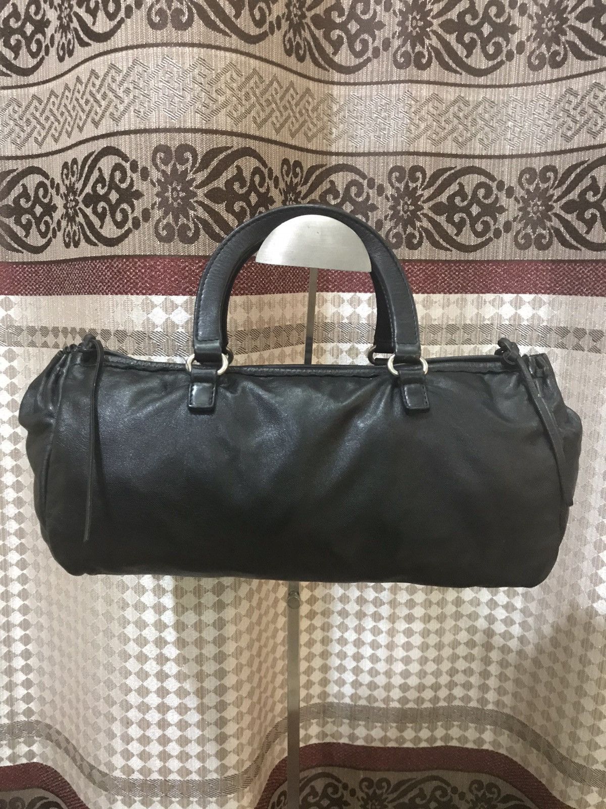 Leather × Prada Authentic PRADA Bag Hand Bag Size ONE SIZE - 2 Thumbnail