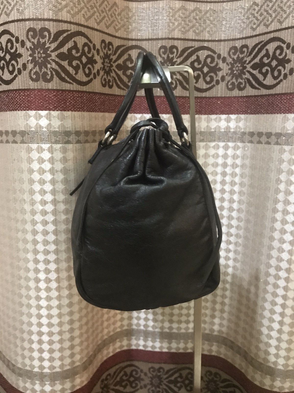 Leather × Prada Authentic PRADA Bag Hand Bag Size ONE SIZE - 3 Thumbnail