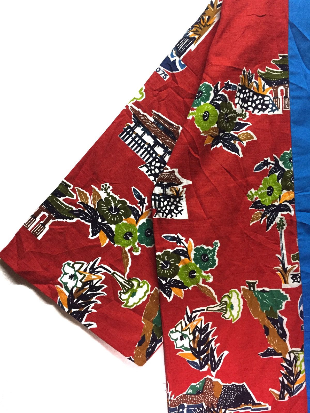 Japanese Brand Red Expo ‘75 Kimono Cardigan Village Concept Size US L / EU 52-54 / 3 - 4 Thumbnail