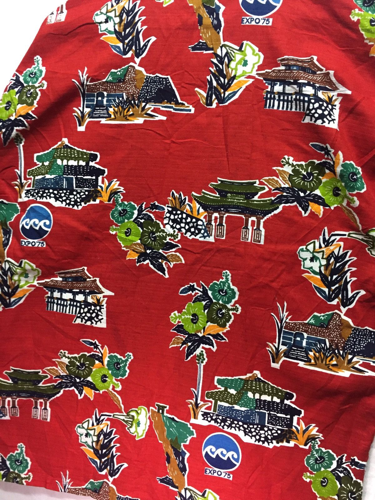 Japanese Brand Red Expo ‘75 Kimono Cardigan Village Concept Size US L / EU 52-54 / 3 - 9 Thumbnail