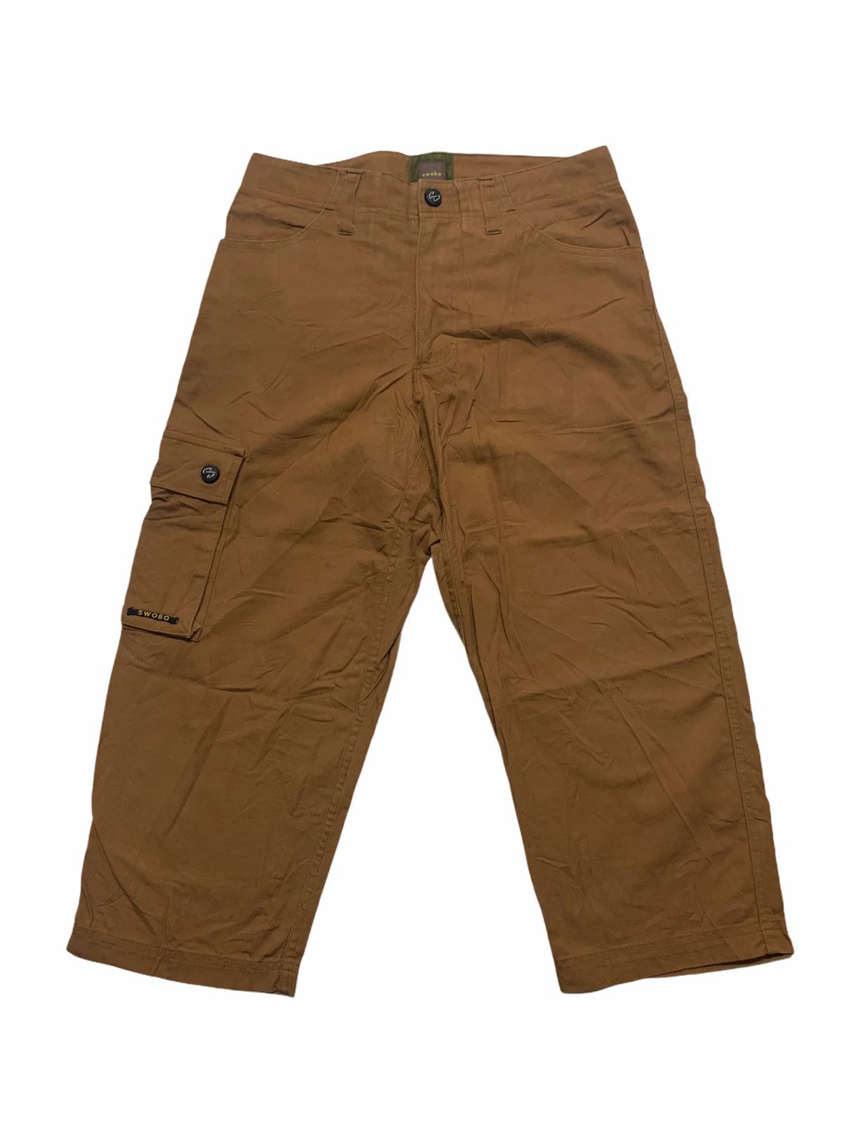 image of Gore Bike Wear x Made In USA Swobo Cropped Cargo Pant Made In Usa in Brown, Men's (Size 30)