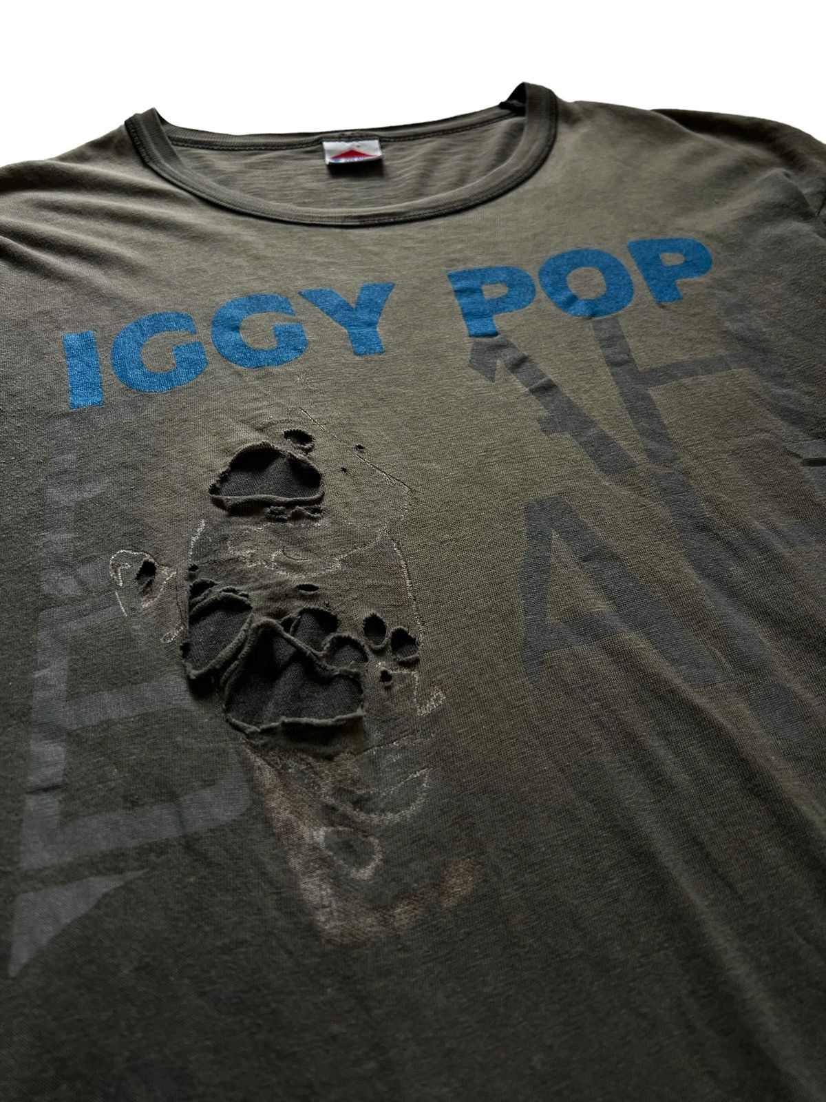 Vintage 1986 Iggy Pop Blah Blah Tour (Seen on Margiela) Size US XL / EU 56 / 4 - 4 Thumbnail