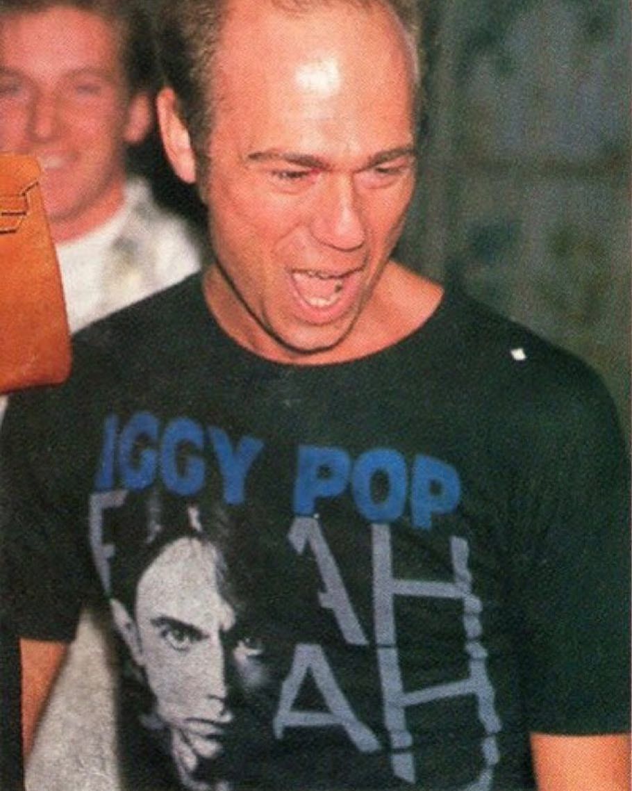 Vintage 1986 Iggy Pop Blah Blah Tour (Seen on Margiela) Size US XL / EU 56 / 4 - 2 Thumbnail