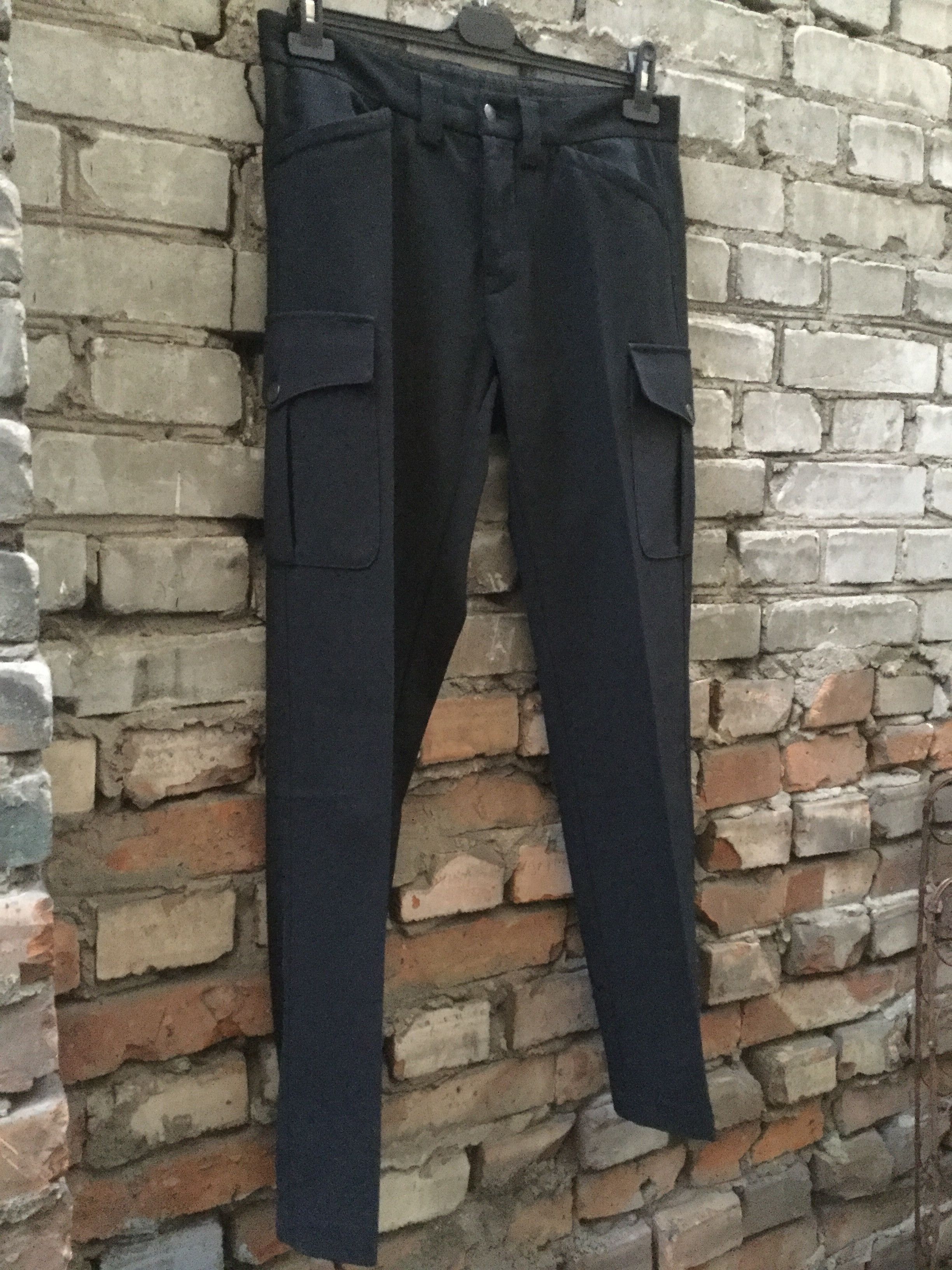 John Richmond Wool cropped cargo trousers. Fits like junya watanabe Size US 30 / EU 46 - 4 Thumbnail