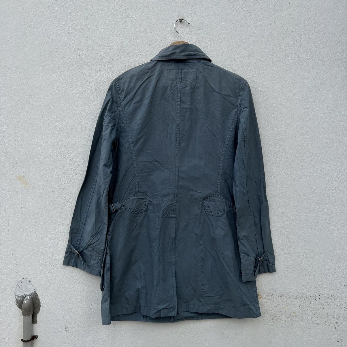 Issey Miyake RARE LONG JACKET BIKER PARACHUTE ISSEY MIYAKE SUNAOKUWAHARA Size US M / EU 48-50 / 2 - 9 Thumbnail