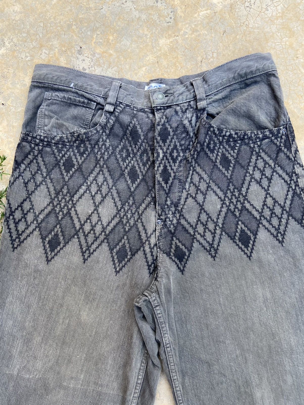 Iroquois Japan Vintage Iroquois Japan Embroidery Pant Size US 35 - 4 Thumbnail