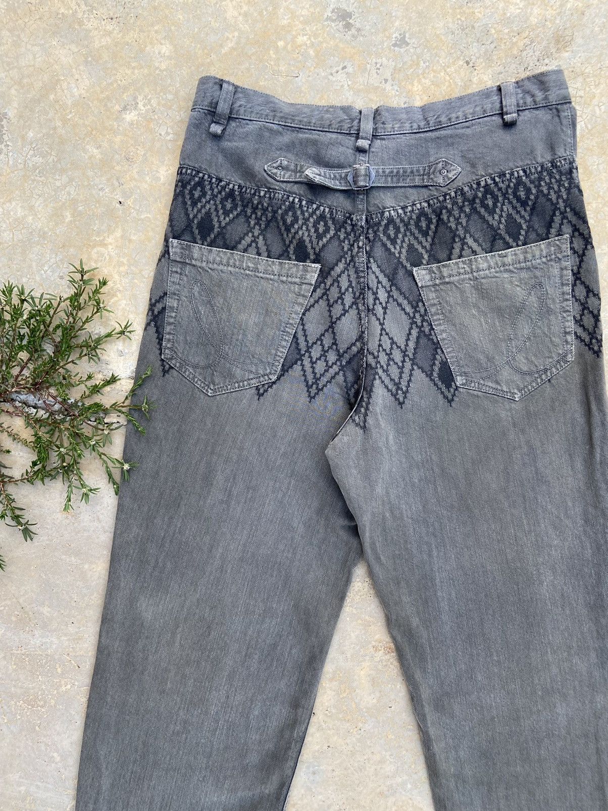 Iroquois Japan Vintage Iroquois Japan Embroidery Pant Size US 35 - 6 Thumbnail