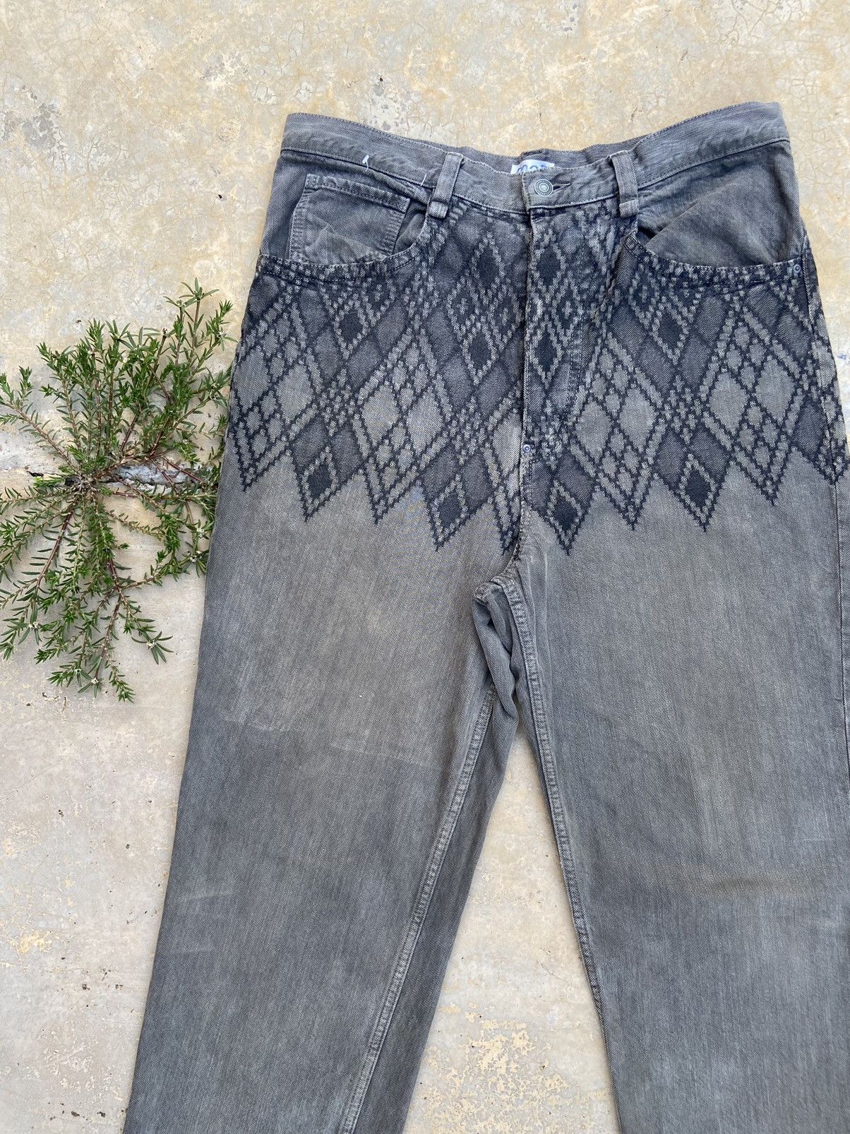 Iroquois Japan Vintage Iroquois Japan Embroidery Pant Size US 35 - 3 Thumbnail