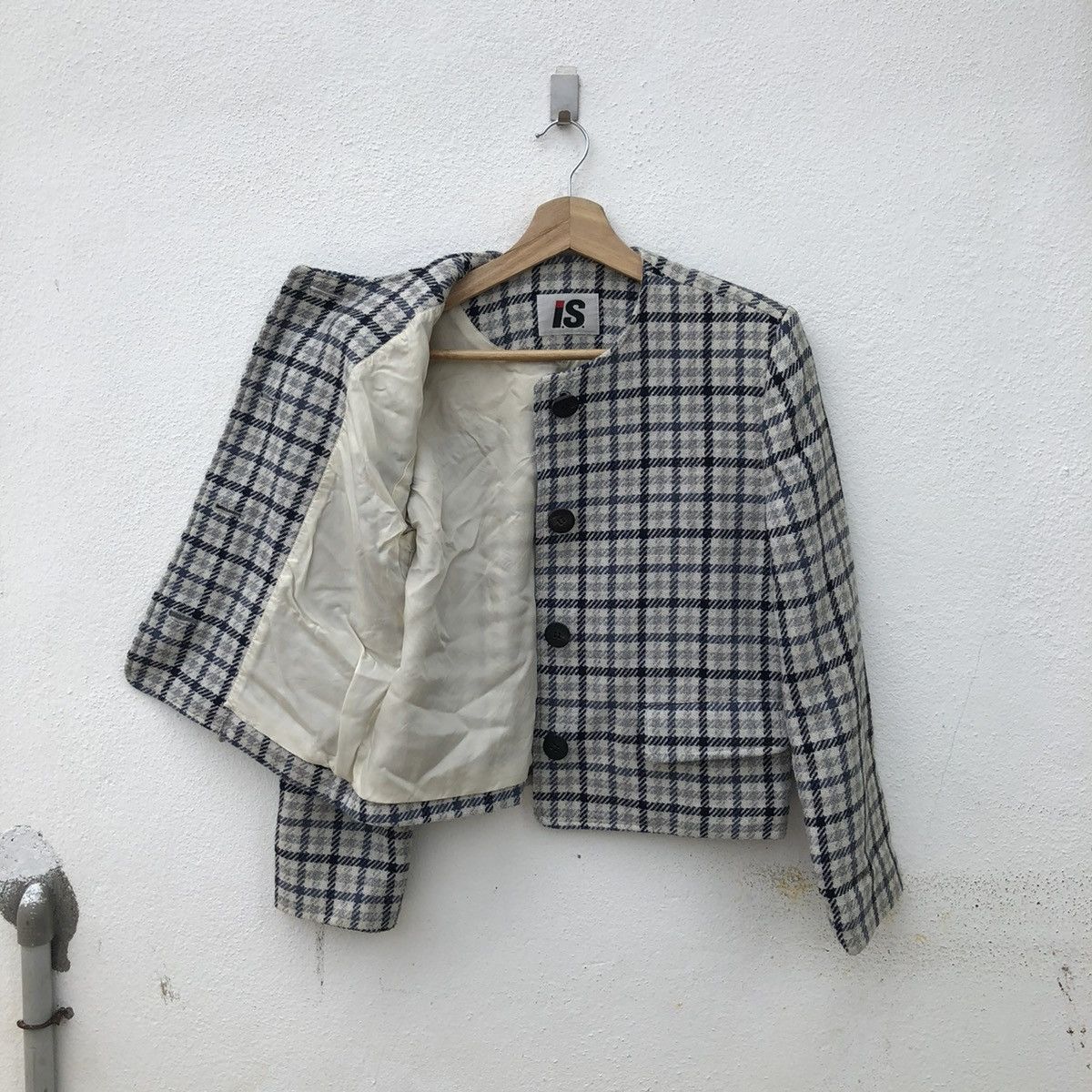 Issey Miyake ISSEY MIYAKE IS TSUMORI CHISATO TARTAN DESIGN JACKET Size US M / EU 48-50 / 2 - 9 Thumbnail