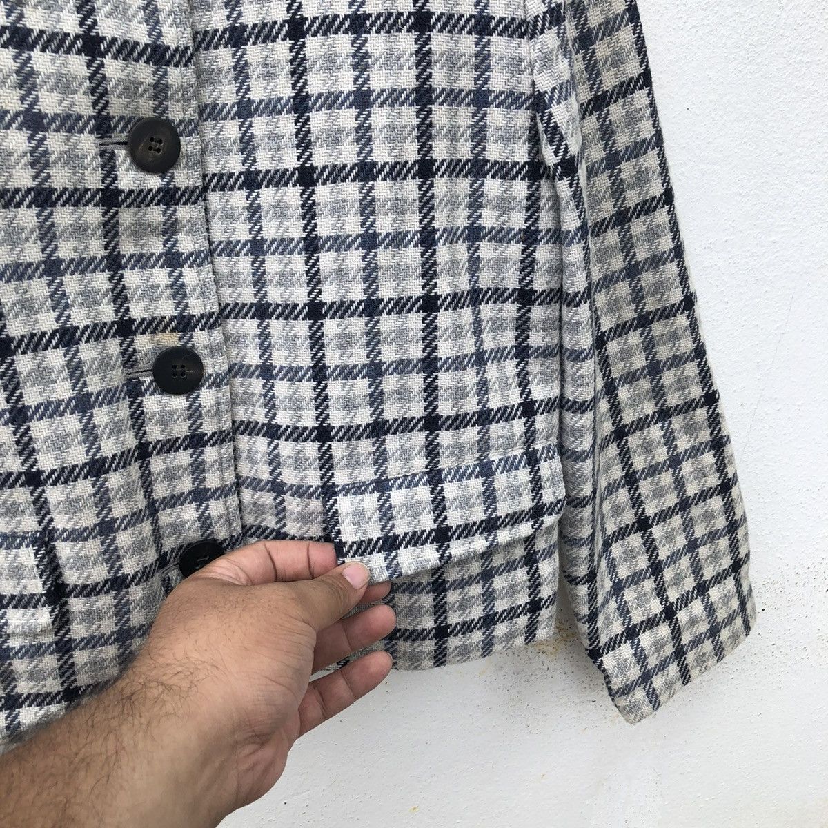 Issey Miyake ISSEY MIYAKE IS TSUMORI CHISATO TARTAN DESIGN JACKET Size US M / EU 48-50 / 2 - 6 Thumbnail