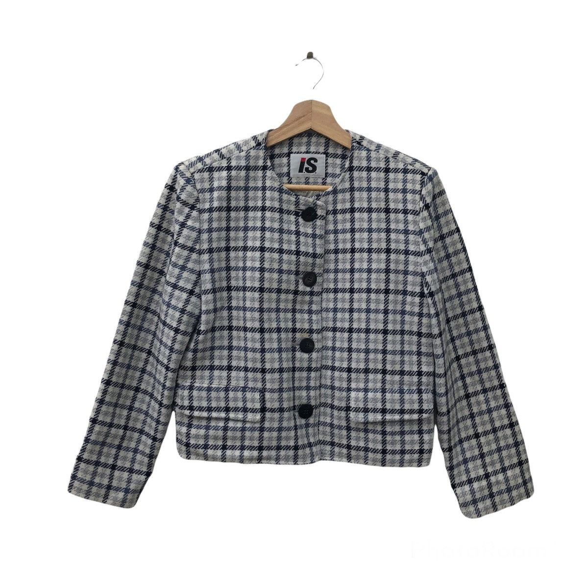 Issey Miyake ISSEY MIYAKE IS TSUMORI CHISATO TARTAN DESIGN JACKET Size US M / EU 48-50 / 2 - 1 Thumbnail