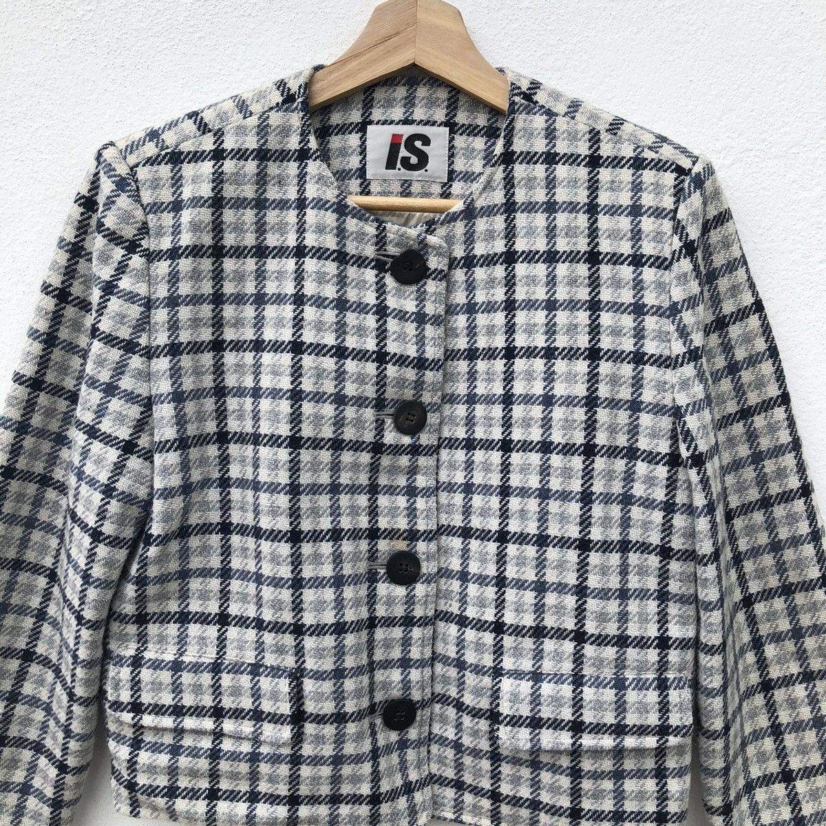 Issey Miyake ISSEY MIYAKE IS TSUMORI CHISATO TARTAN DESIGN JACKET Size US M / EU 48-50 / 2 - 5 Thumbnail